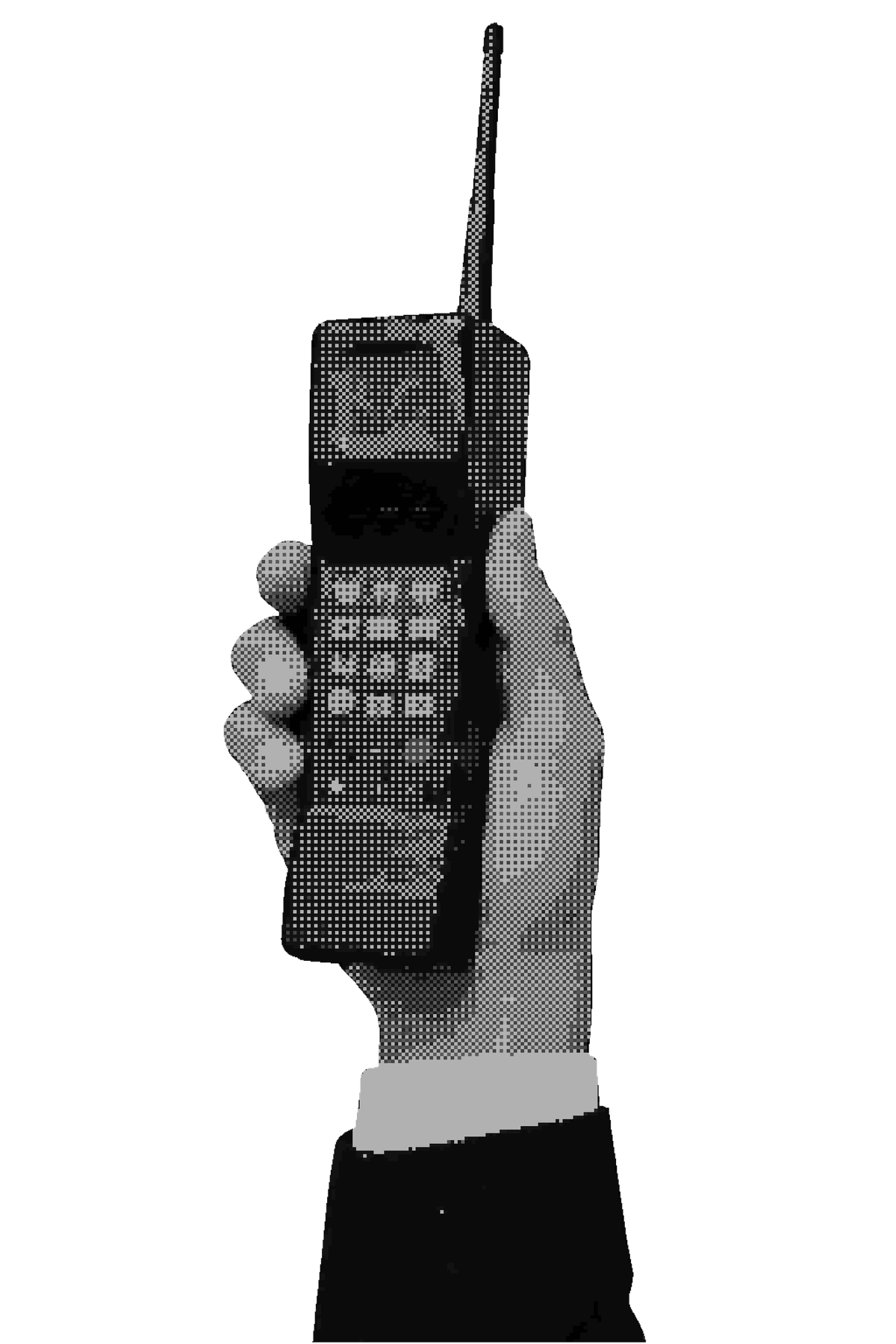 Hand with phone